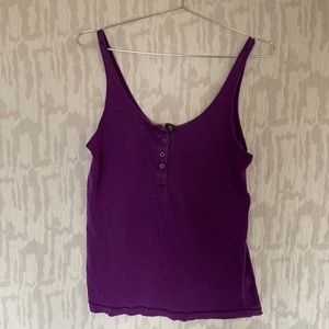 Purple Henley Lululemon tank top 6